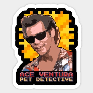 ventura pixel art Sticker